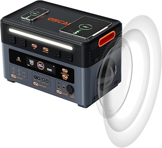 🔋 Compact Rechargeable Power Generator – Reliable Backup for Home 🏡 & Adventure ⛺